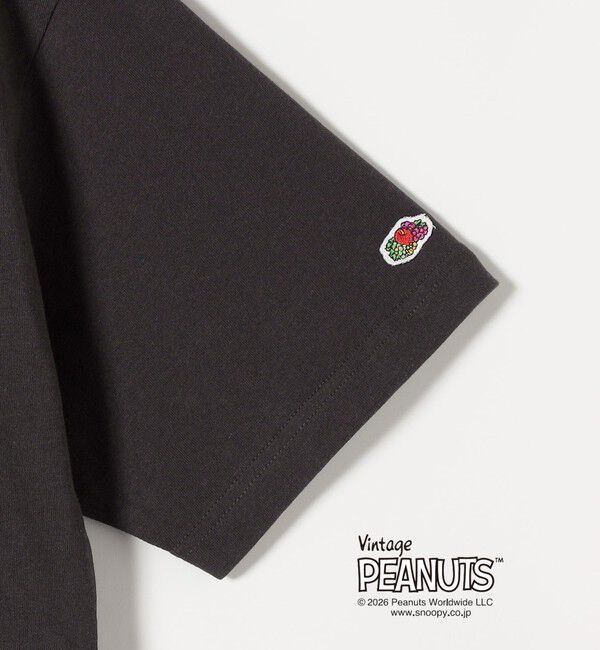 SHIPS any「FRUIT OF THE LOOM:〈洗濯機可能〉PEANUTS 刺繍 TEE」|Tシャツ・カットソー|