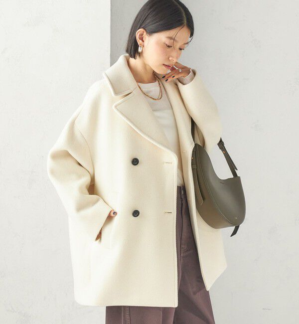 SHIPS for women「《予約》【一部SHIPS別注】TICCA: Pコート 26AW」|ピーコート|