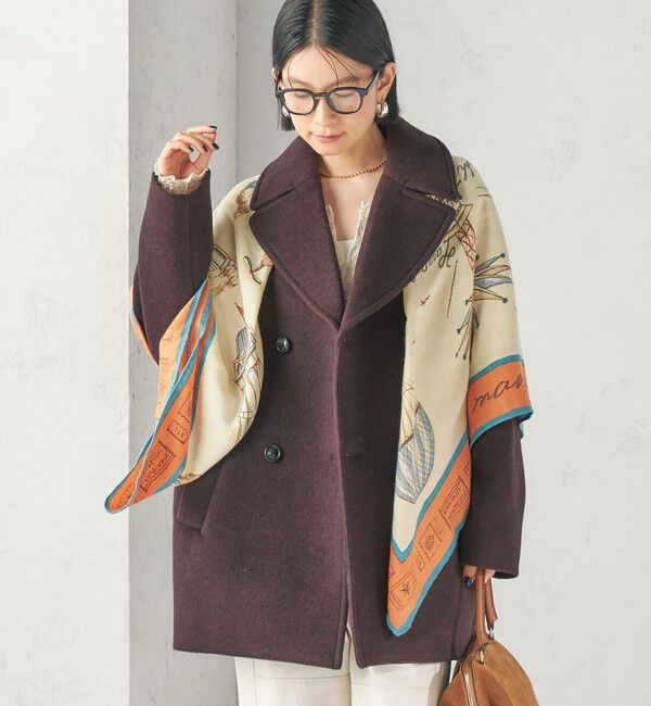 SHIPS for women「《予約》【一部SHIPS別注】TICCA: Pコート 26AW」|ピーコート|
