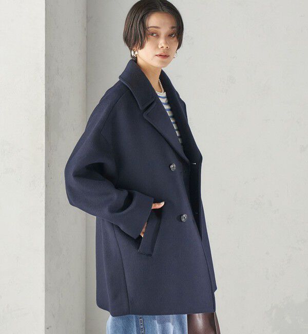 SHIPS for women「《予約》【一部SHIPS別注】TICCA: Pコート 26AW」|ピーコート|