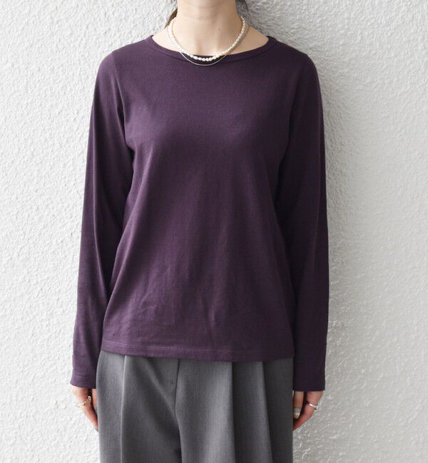 SHIPS any「《予約》SHIPS any:〈洗濯機可能〉レイヤード ロングスリーブ TEE &times; タンク セット」|Tシャツ・カットソー|