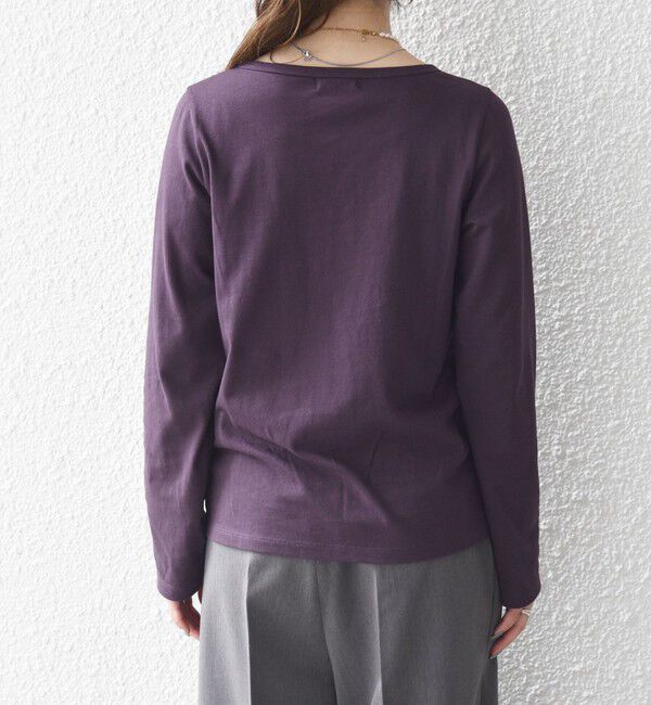 SHIPS any「《予約》SHIPS any:〈洗濯機可能〉レイヤード ロングスリーブ TEE &times; タンク セット」|Tシャツ・カットソー|