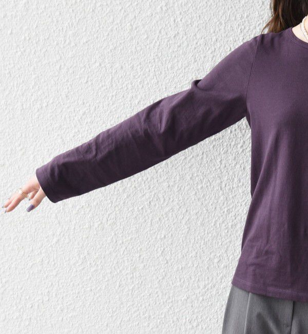 SHIPS any「《予約》SHIPS any:〈洗濯機可能〉レイヤード ロングスリーブ TEE &times; タンク セット」|Tシャツ・カットソー|