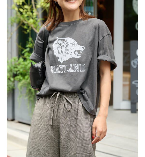OUTDOOR PRODUCTS Usual Things「≪予約≫追加4 ピグメントカットオフZOO TEE」|Tシャツ・カットソー|