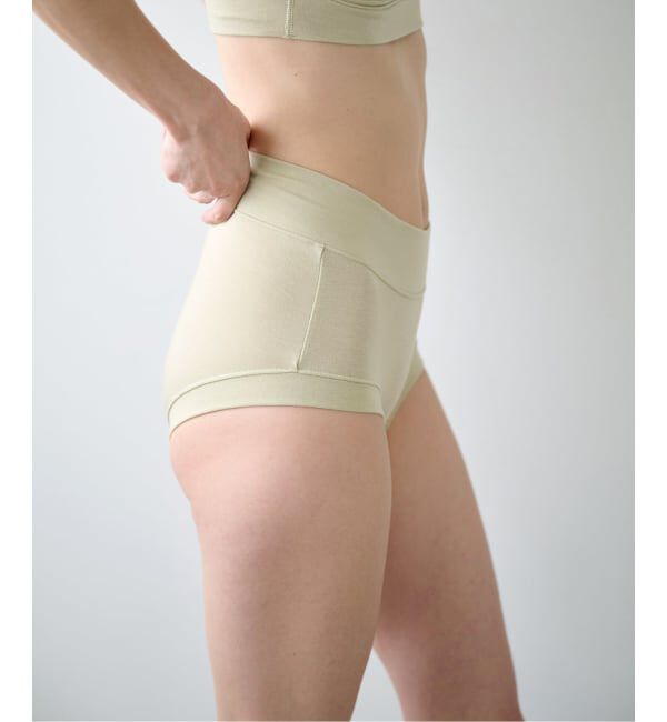 EMILYWEEK「《新色》[ACTIVE]Bamboo ボーイレッグショーツ（グリーン）」|インナー|