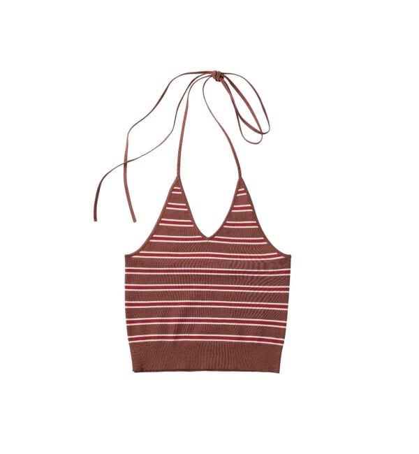 JOINT WORKS「Knuth Marf / クヌースマーフ knit halter bustier」|ベスト・ジレ|