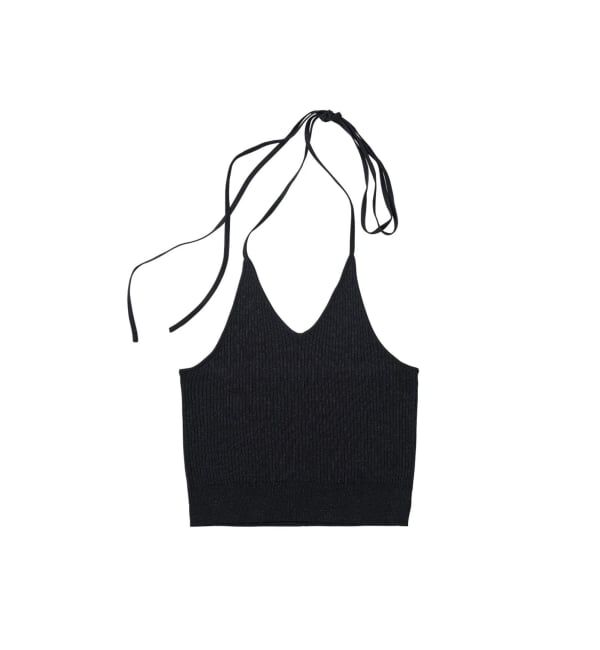 JOINT WORKS「Knuth Marf / クヌースマーフ knit halter bustier」|ベスト・ジレ|