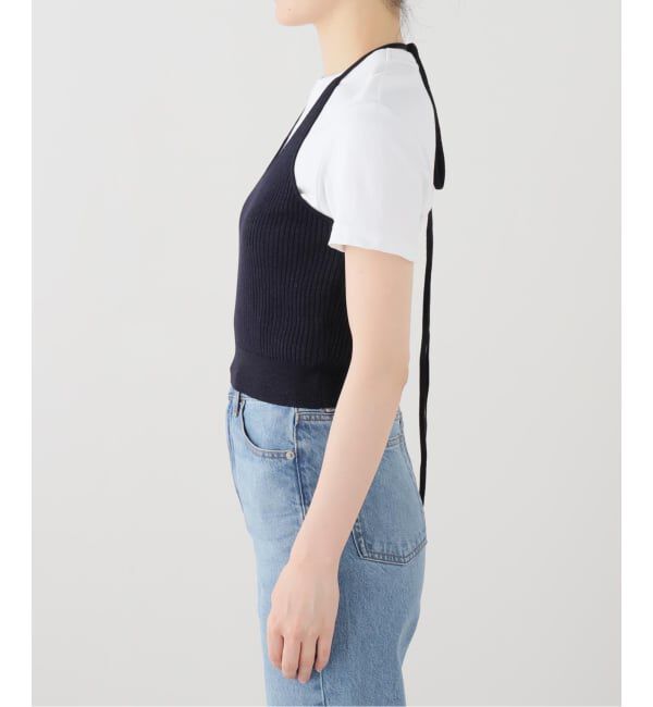 JOINT WORKS「Knuth Marf / クヌースマーフ knit halter bustier」|ベスト・ジレ|