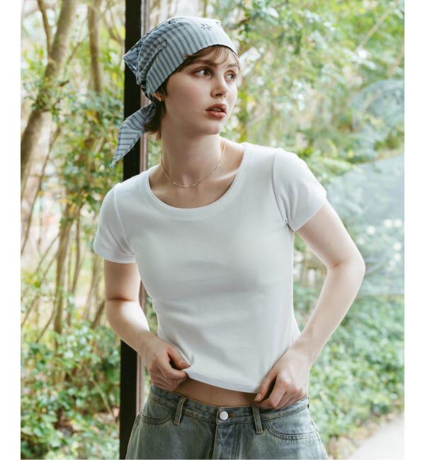 JOINT WORKS「Knuth Marf / クヌースマーフ layered crewneck tee」|Tシャツ・カットソー|