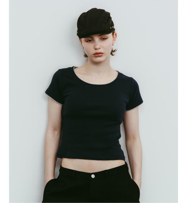 JOINT WORKS「Knuth Marf / クヌースマーフ layered crewneck tee」|Tシャツ・カットソー|