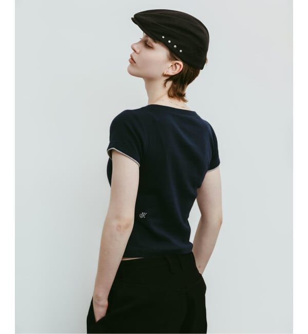 JOINT WORKS「Knuth Marf / クヌースマーフ layered crewneck tee」|Tシャツ・カットソー|