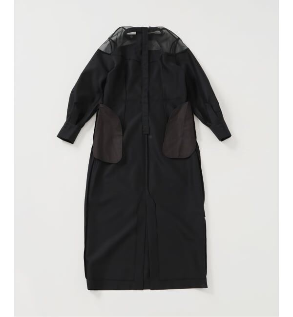 VERMEIL par iena「シルクウールワンピース」|ワンピース|