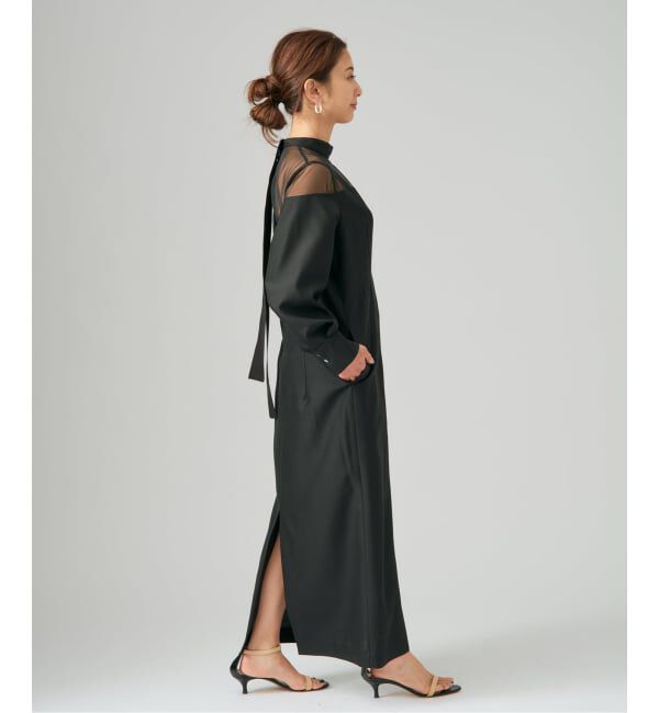 VERMEIL par iena「シルクウールワンピース」|ワンピース|