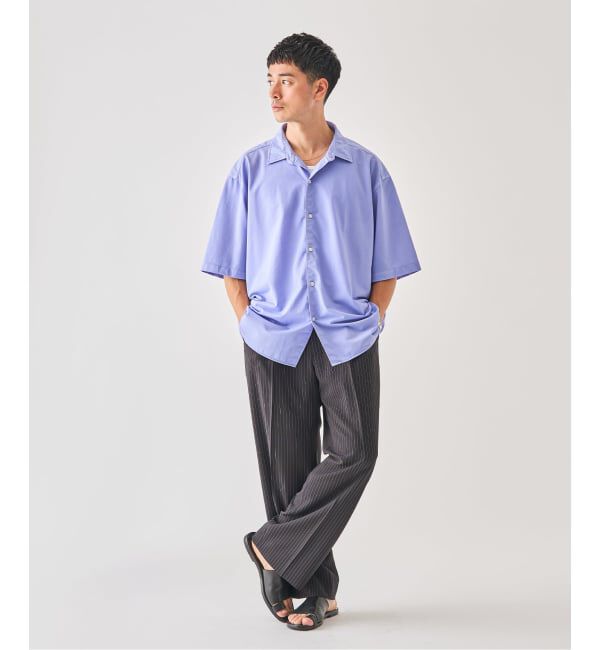 EDIFICE「Kanemasa Phil. (カネマサ フィル) 別注 36ゲージ Ny Atmsphr S/S シャツ」|シャツ・ブラウス|