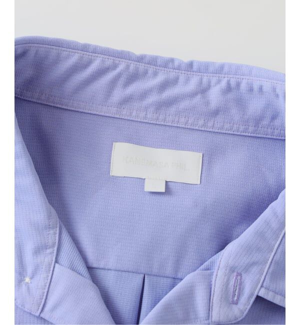 EDIFICE「Kanemasa Phil. (カネマサ フィル) 別注 36ゲージ Ny Atmsphr S/S シャツ」|シャツ・ブラウス|