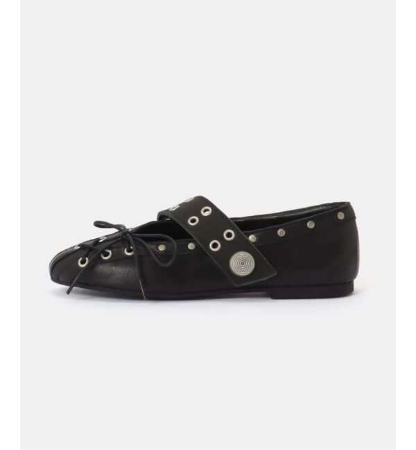 PULP「【Geek Office / ギークオフィス】VACANT Archive / JERRY STRAP FLAT SHOES」|バレエシューズ|