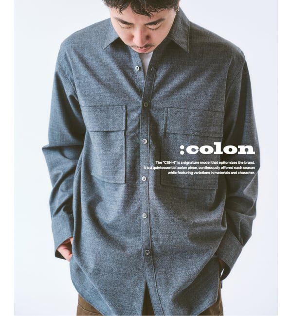 COLON / コロン 417別注 W-POCKET シャツ TW Tropical（417 EDIFICE