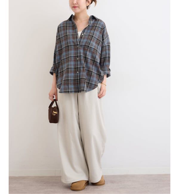 JOURNAL STANDARD relume「《追加2》CHECKオーバーサイズシャツ」|シャツ・ブラウス|