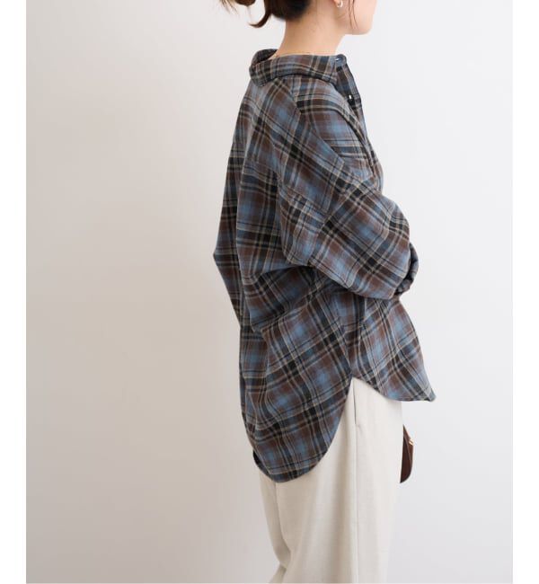 JOURNAL STANDARD relume「《追加2》CHECKオーバーサイズシャツ」|シャツ・ブラウス|