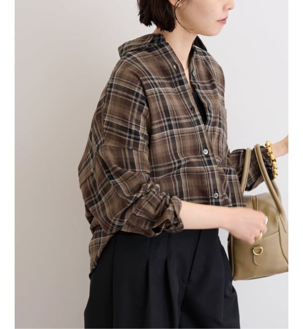 JOURNAL STANDARD relume「《追加2》CHECKオーバーサイズシャツ」|シャツ・ブラウス|