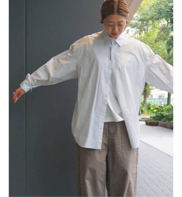 journal standard luxe「ハイカウントタイプライターPlainシャツ」|シャツ・ブラウス|ホワイト A