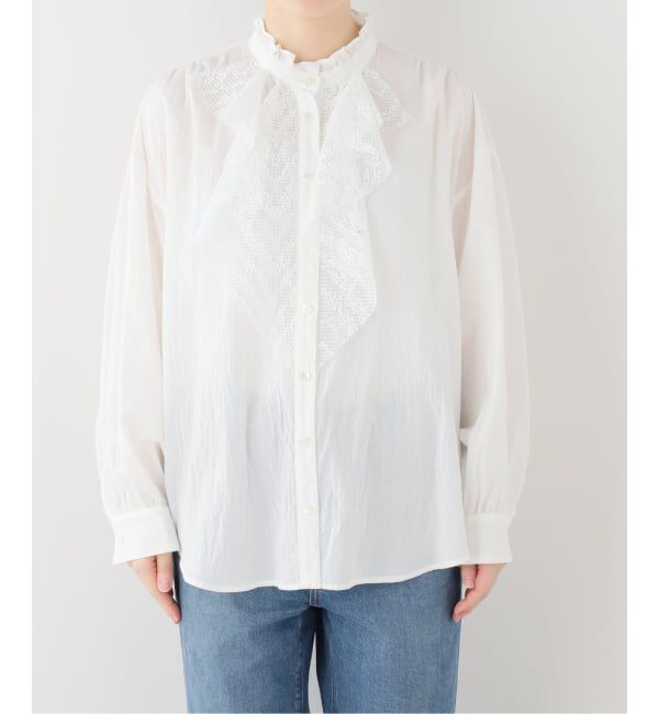 journal standard luxe「ラッフルフリルレースブラウス」|シャツ・ブラウス|