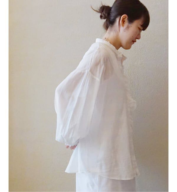 journal standard luxe「ハイツイストガーゼ Wフリルブラウス」|シャツ・ブラウス|