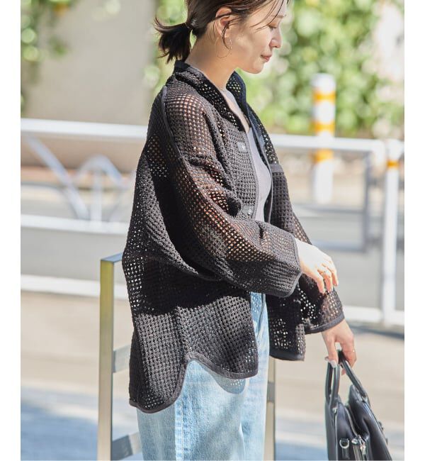 JOURNAL STANDARD「別注【ARMY TWILL/アーミーツイル】Cotton Mesh Shirt」|カーディガン|