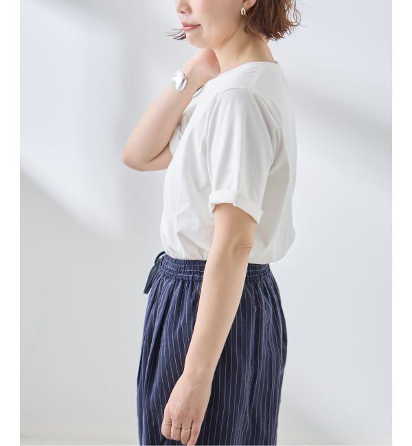 journal standard L'essage「スワイー/ピグメントTシャツ」|Tシャツ・カットソー|