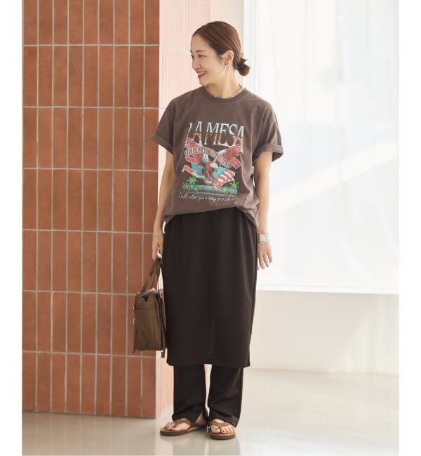 JOURNAL STANDARD「《予約》TWモクロディ スカート レイヤード パンツ」|その他|