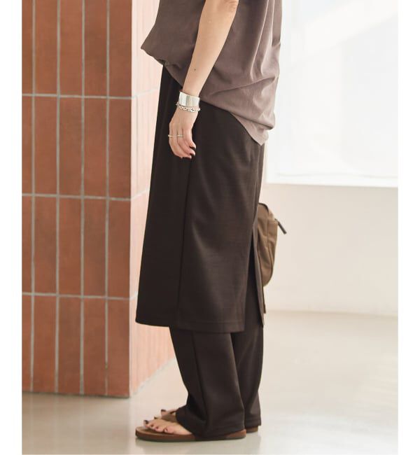 JOURNAL STANDARD「《予約》TWモクロディ スカート レイヤード パンツ」|その他|