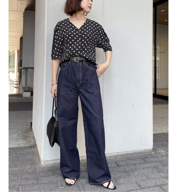journal standard L'essage「IPEKERドットタックスリーブシャツ」|シャツ・ブラウス|