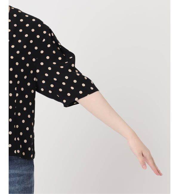 journal standard L'essage「IPEKERドットタックスリーブシャツ」|シャツ・ブラウス|