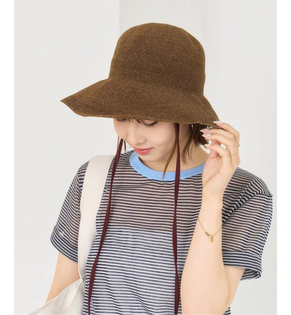  「Odds / オッズ PLAIN RIBBON HAT 26'」|ハット|