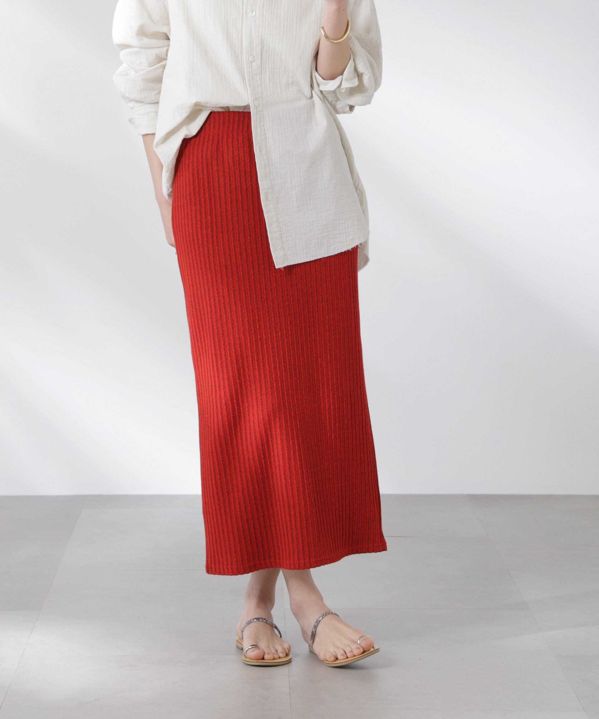 nano･universe「RITA ROW/FLAIR SKIRT」|スカート|