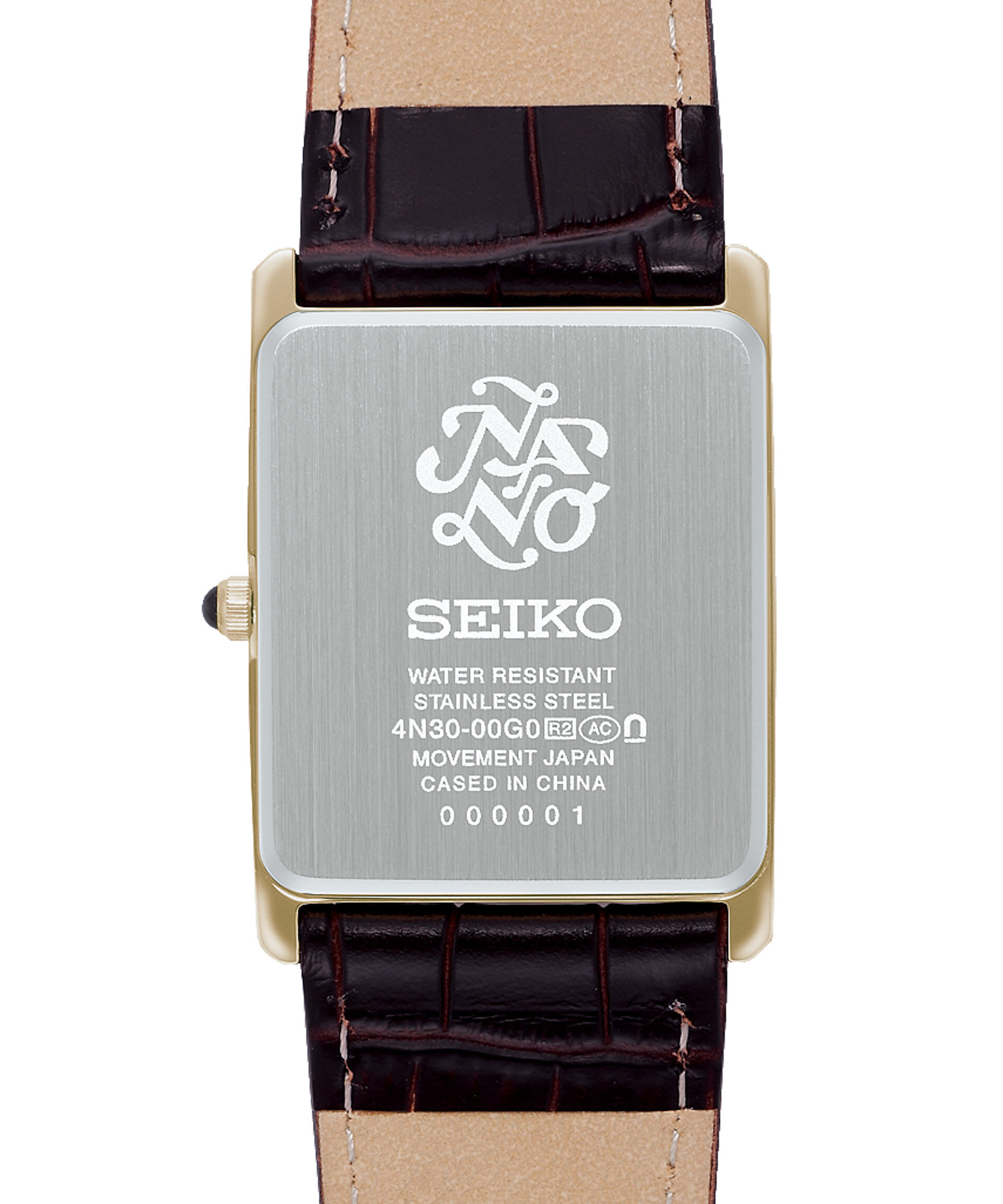 NANO universe「SEIKO/セイコー コラボレーション スクエア D.ブラウン」|腕時計|