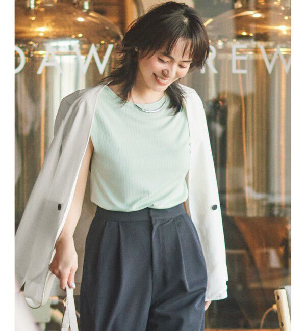 23区「【洗える】マルチ機能 プルオーバー カットソー」|Tシャツ・カットソー|ｽﾓｰｷｰｸ