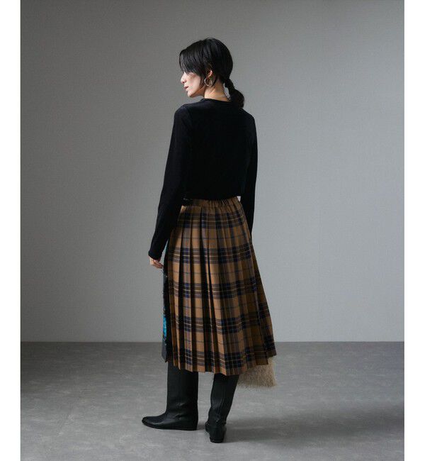 SALON adam et rope'「シアーベロアクルーネックPO」|Tシャツ・カットソー|