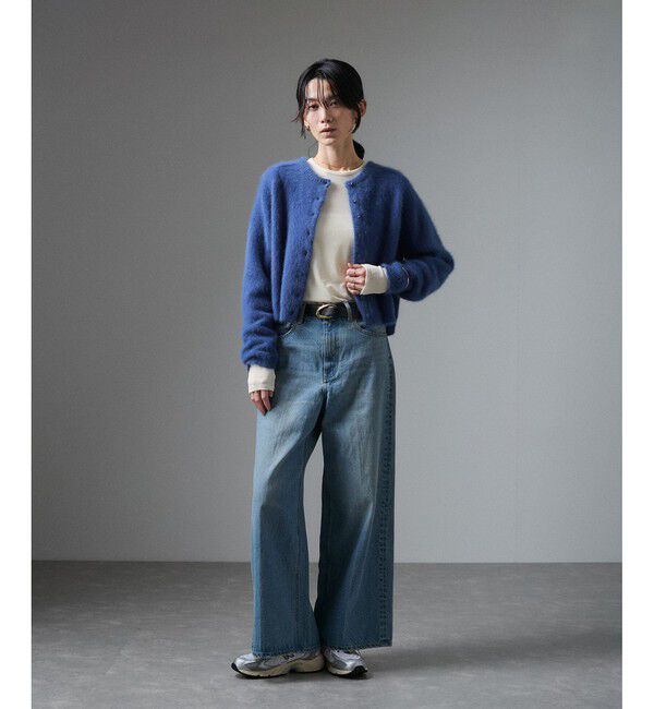 SALON adam et rope'「シアーベロアクルーネックPO」|Tシャツ・カットソー|
