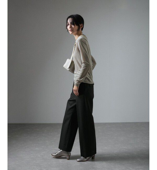 SALON adam et rope'「シアーベロアクルーネックPO」|Tシャツ・カットソー|