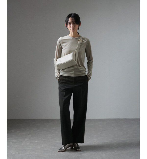 SALON adam et rope'「シアーベロアクルーネックPO」|Tシャツ・カットソー|
