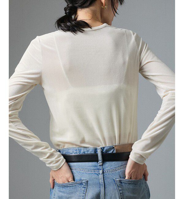 SALON adam et rope'「シアーベロアクルーネックPO」|Tシャツ・カットソー|オフサブ