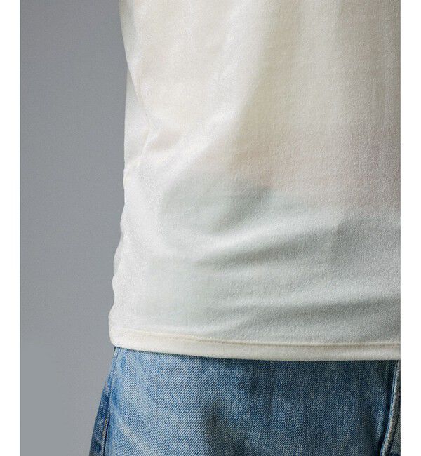 SALON adam et rope'「シアーベロアクルーネックPO」|Tシャツ・カットソー|