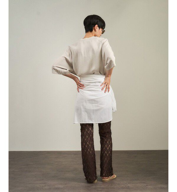 SALON adam et rope'「シアーストレッチレースレギンス」|レギンス・スパッツ|