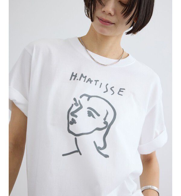 SALON adam et rope'「【WEB限定】マティスアートTシャツ」|Tシャツ・カットソー|