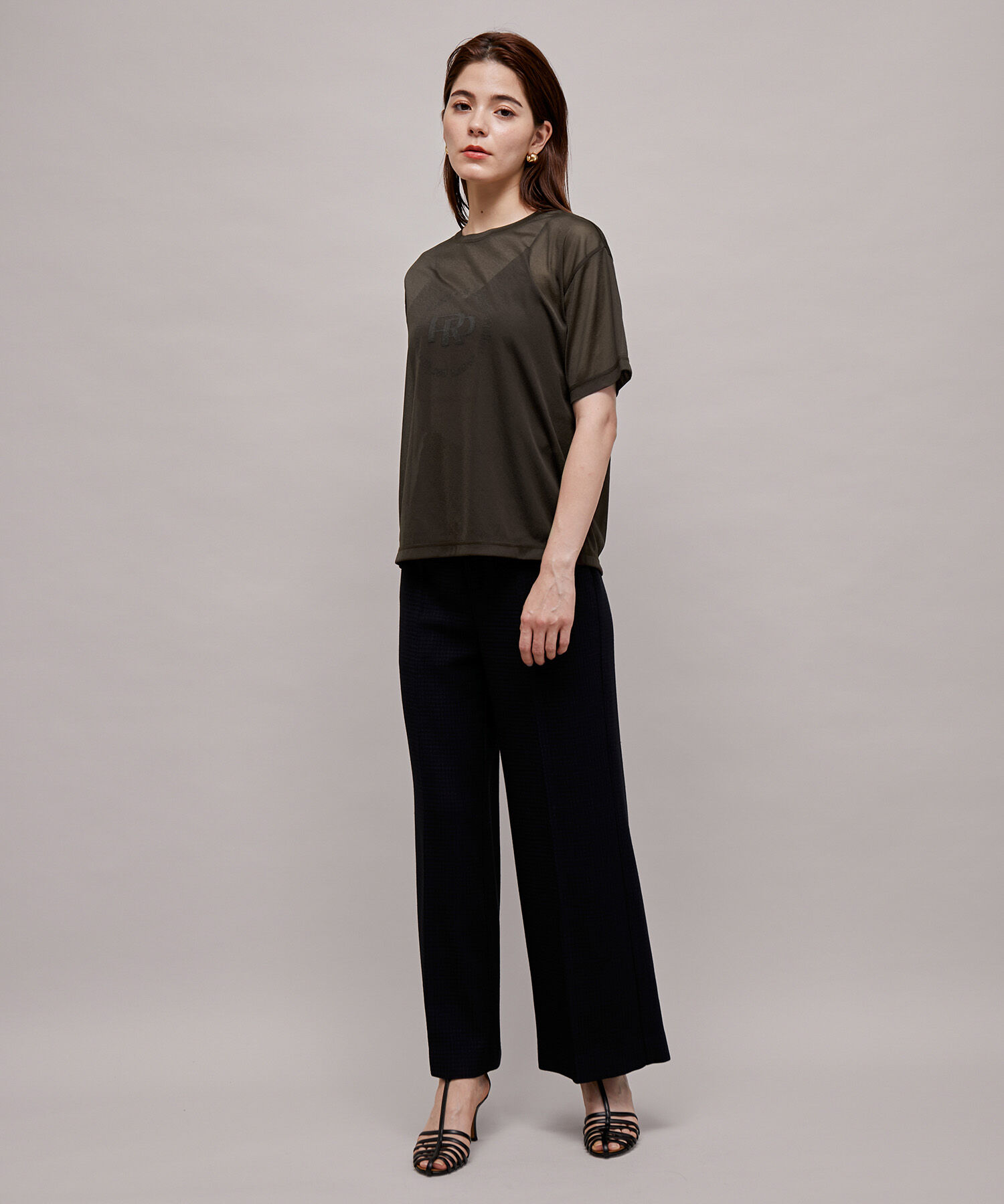 ROPE「ロゴプリントシアーTシャツ」|Tシャツ・カットソー|