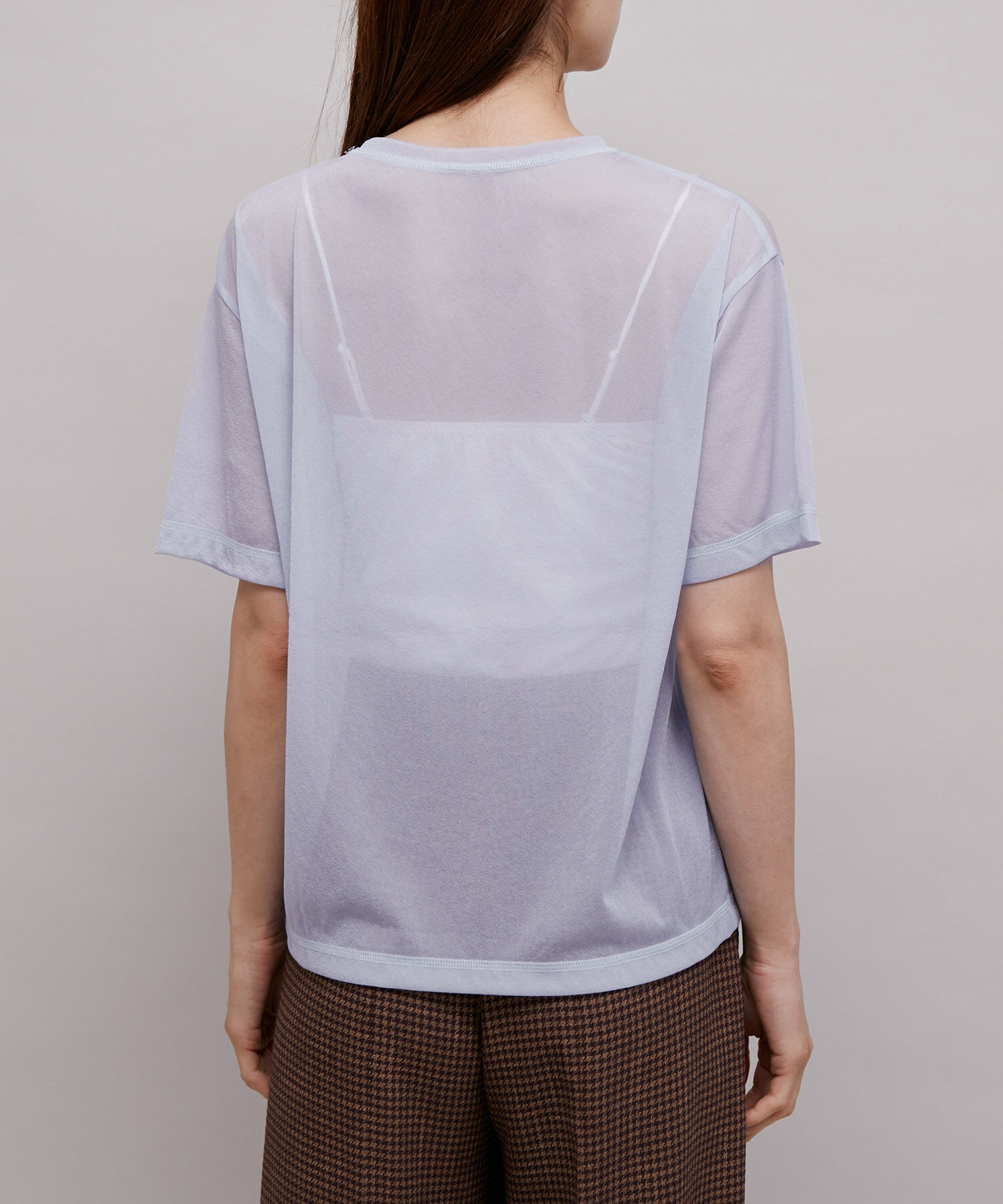 ROPE「ロゴプリントシアーTシャツ」|Tシャツ・カットソー|