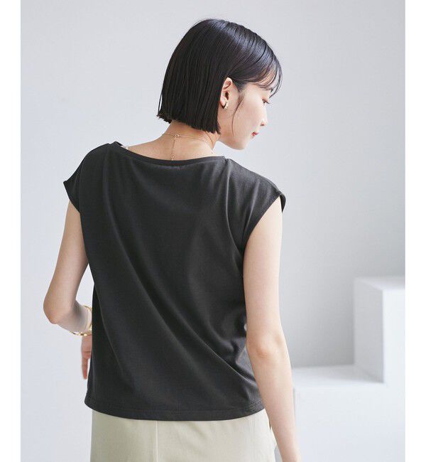 VIS「アシメギャザートップス」|Tシャツ・カットソー|