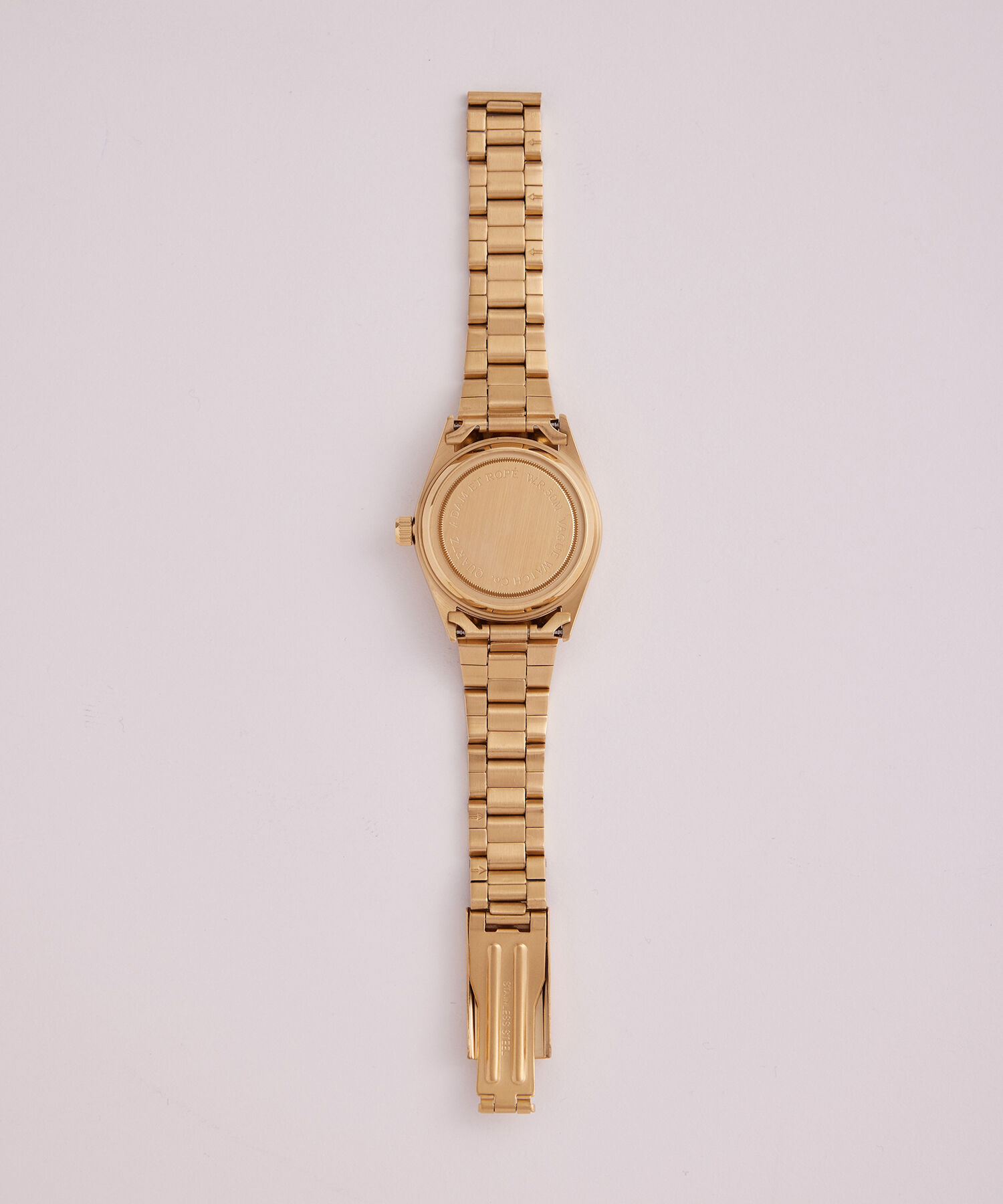 ADAM ET ROPE'「FLATBACK WRISTWATCH(METAL BRACELET)」|腕時計|