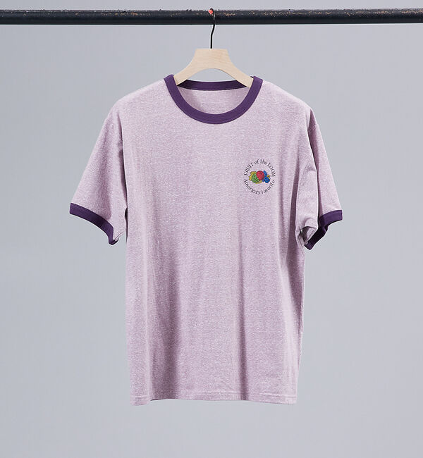 ABAHOUSE「【FRUIT OF THE LOOM】リンガー クルーネック ショートスリーブ」|Tシャツ・カットソー|